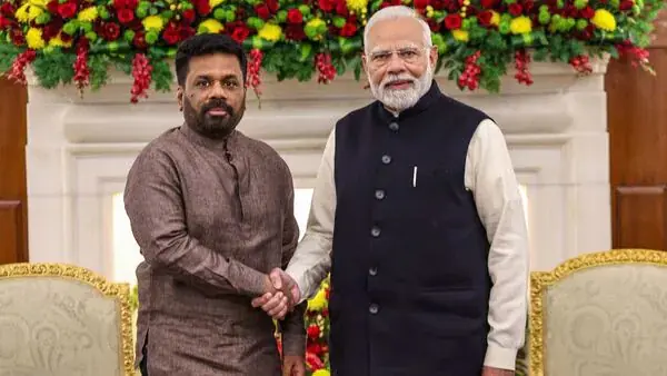 Sri Lankan President Dissanayake meets Modi..!