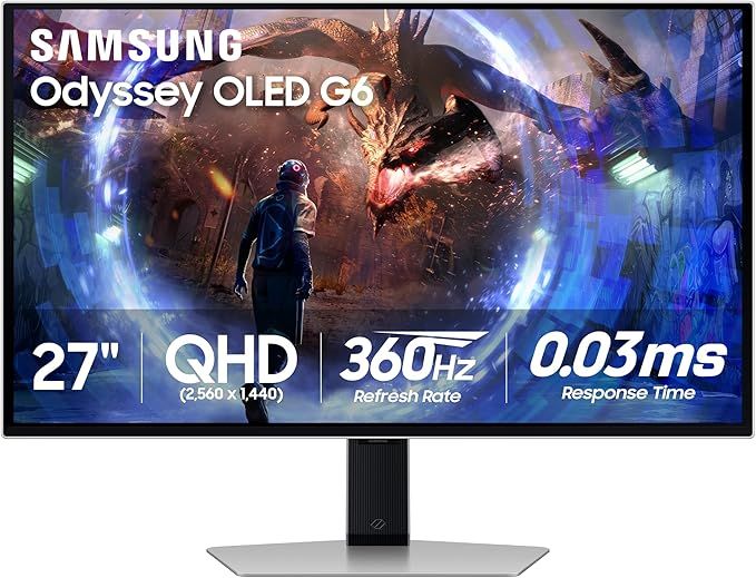 Samsung Odyssey OLED G6: the new version of the gaming monitor is cheaper. See